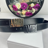 Amiri Belt Neutral belt casual with jeans shipped with box